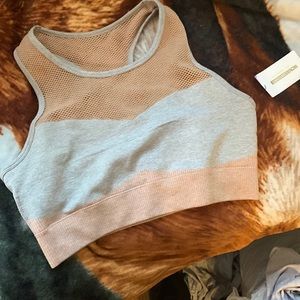 Orange FIT and RUN sports bra never worn